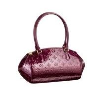 Louis Vuitton Pelle Monogram Vernis Sherwood PM Rosso Fauviste Borse M91492