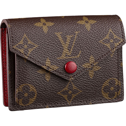 Louis Vuitton Tela Monogram Portafoglio Marie Rosso Borse M93802