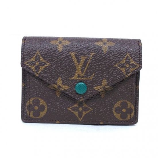 Louis Vuitton Tela Monogram Portafoglio Marie Verde Borse M60286