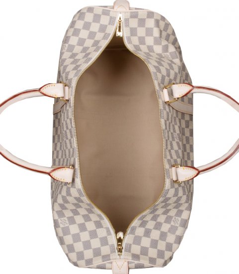 Louis Vuitton Tela Damier Azur Keepall 50 Borse N41430
