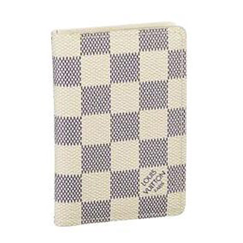 Louis Vuitton Tela Damier Azur Organizer Tascabile Borse N61727