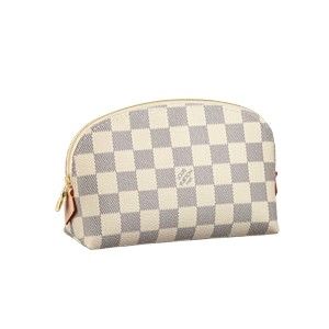 Louis Vuitton Tela Damier Azur Pochette Cosmetique Borse N60024