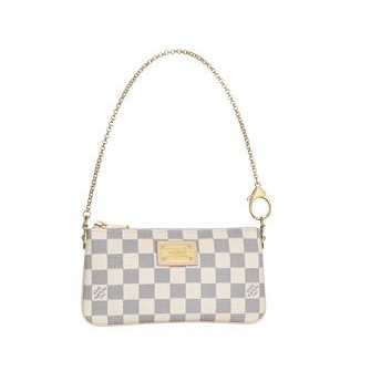 Louis Vuitton Tela Damier Azur Pochette Milla MM Borse N60027