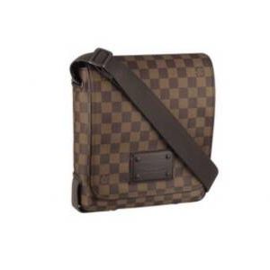 Louis Vuitton Tela Damier Brooklyn PM Borse N51210 Uomo