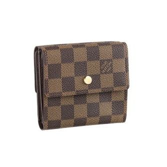 Louis Vuitton Tela Damier Portafoglio Elise Borse N61654