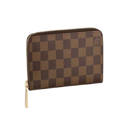 Louis Vuitton Tela Damier Portafoglio Zippy Compact Borse N60028