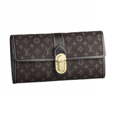 Louis Vuitton Tela Monogram Idylle Portafoglio Sarah Fusain Borse M63006