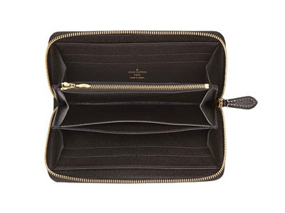 Louis Vuitton Tela Monogram Idylle Zippy Wallet Fusain Borse M63009