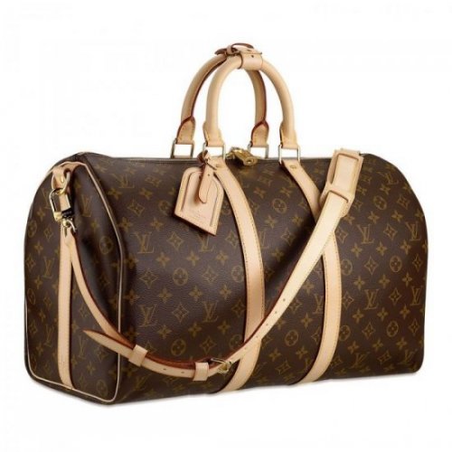 Louis Vuitton Tela Monogram Keepall 45 Con Tracolla Borse M41418