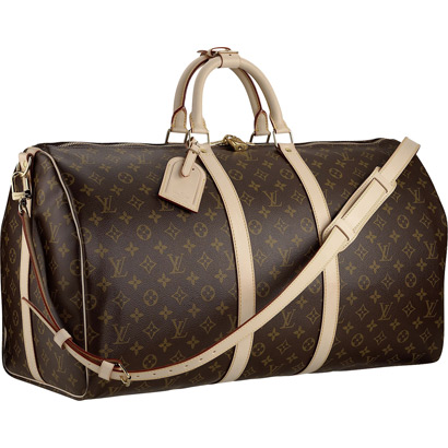 Louis Vuitton Tela Monogram Keepall 60 Con Tracolla Borse M41412