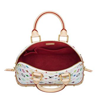 Louis Vuitton Tela Monogram Multicolore Alma PM Blanco Borse M40443