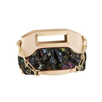 Louis Vuitton Tela Monogram Multicolore Judy PM Nero Borse M40258