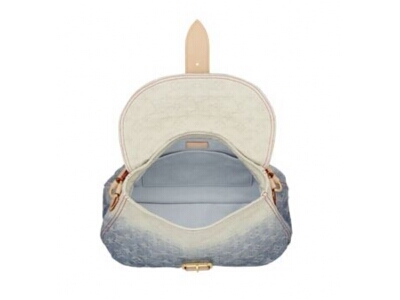 Louis Vuitton Tela Monogram Denim Sunray Blu Borse M40416