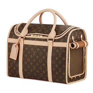 Louis Vuitton Tela Monogram Sac Chien 40 Borse M42024