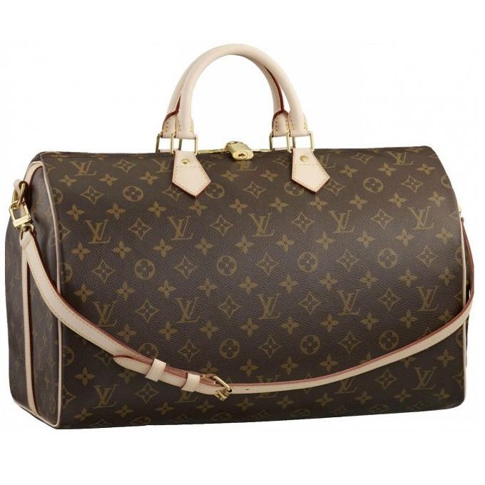 Louis Vuitton Tela Monogram Speedy 40 Con Tracolla Borse M40393