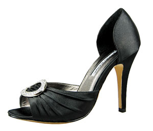 Manolo Blahnik Fashion Spring-Summer Sandals Black with crystals