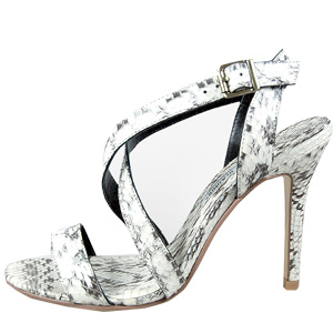 Manolo Blahnik snakeskin slingback sandals