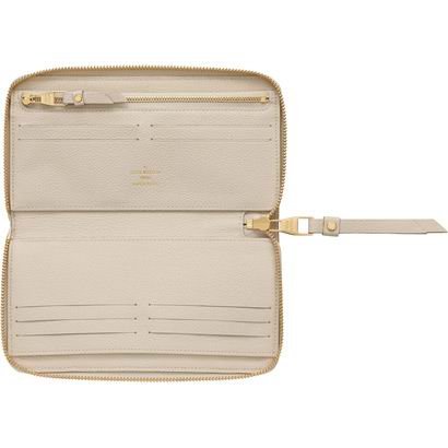 Louis Vuitton Pelle Monogram Empreinte Portafoglio Secret Long Neige Borse M93437