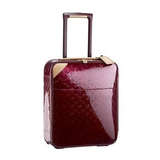 Louis Vuitton Pelle Monogram Vernis Pegase 45 Rosso Fauviste Borse M91419