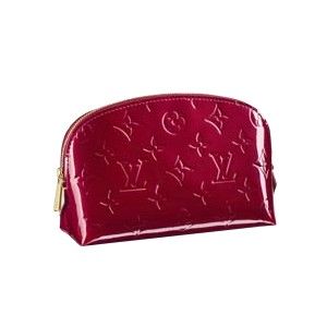 Louis Vuitton Pelle Monogram Vernis Pochette Cosmetique Pomme Damour Borse M91496