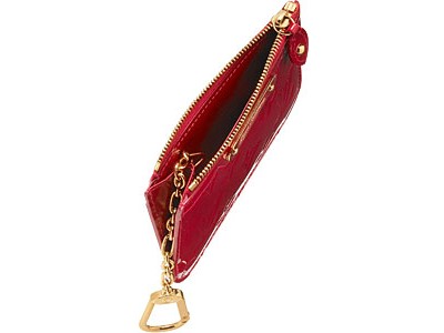 Louis Vuitton Pelle Monogram Vernis Pochette Portachiavi Pomme Damour Borse M93559