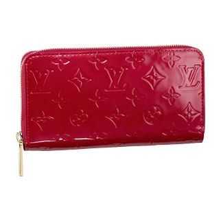 Louis Vuitton Pelle Monogram Vernis Portafoglio Zippy Pomme Damour Borse M91981