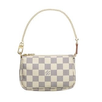 Louis Vuitton Tela Damier Azur Mini Pochette Accessoires Borse N58010