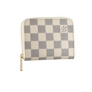 Louis Vuitton Tela Damier Azur Portafoglio Zippy Coin Borse N63069