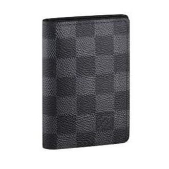 Louis Vuitton Tela Damier Graphite Organizer Tascabile Borse N63075 Uomo