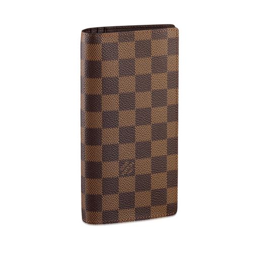 Louis Vuitton Tela Damier Portafoglio Brazza Borse N60017 Uomo