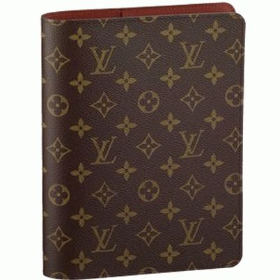 Louis Vuitton Tela Monogram Copertina Agenda Bureau Borse R20100 Uomo