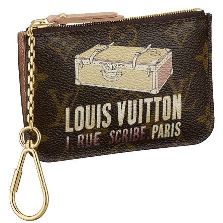 Louis Vuitton Tela Monogram Denim Pochette Portachiavi Valise Borse M60246