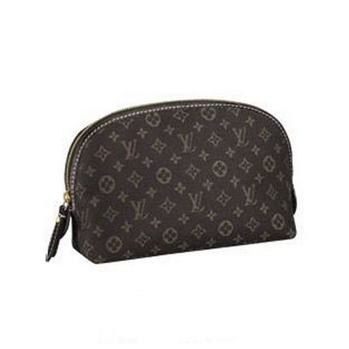 Louis Vuitton Tela Monogram Idylle Pochette Cosmetique Fusain Borse M40375