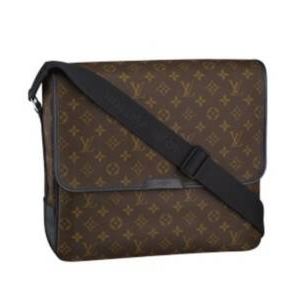 Louis Vuitton Tela Monogram Macassar Bass GM Borse M40386 Uomo