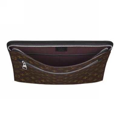 Louis Vuitton Tela Monogram Macassar Portafoglio Borse M40301 Uomo
