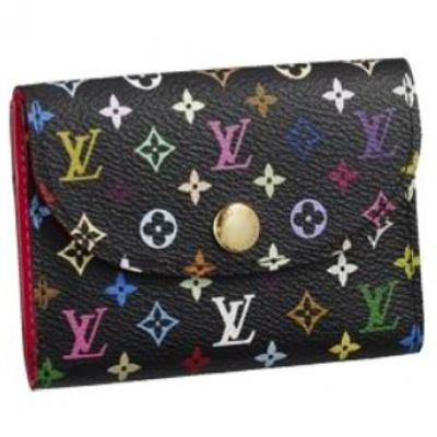 Louis Vuitton Tela Monogram Multicolore Porta Biglietti Da Visita Borse M66561