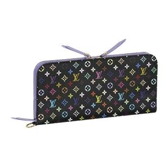 Louis Vuitton Tela Monogram Multicolore Portafoglio Insolite Violette Borse M60271