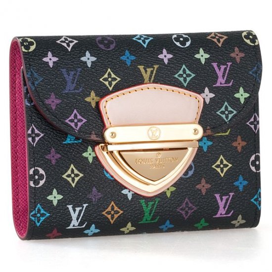 Louis Vuitton Tela Monogram Multicolore Portafoglio Koala Borse M58087