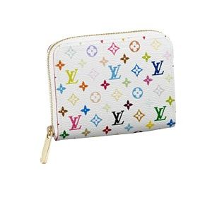Louis Vuitton Tela Monogram Multicolore Portafoglio Zippy Coin Borse M93741