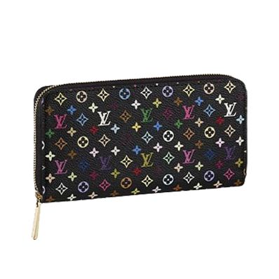 Louis Vuitton Tela Monogram Multicolore Portafoglio Zippy Grenade Borse M60243