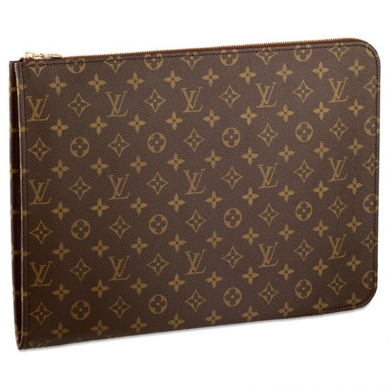 Louis Vuitton Tela Monogram Pocta Documenti Borse M53456 Uomo