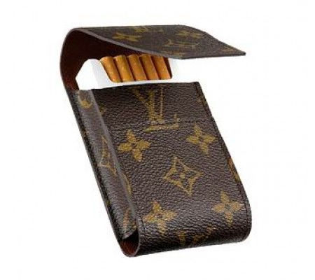 Louis Vuitton Tela Monogram Porta Sigarette Borse M63024 Uomo