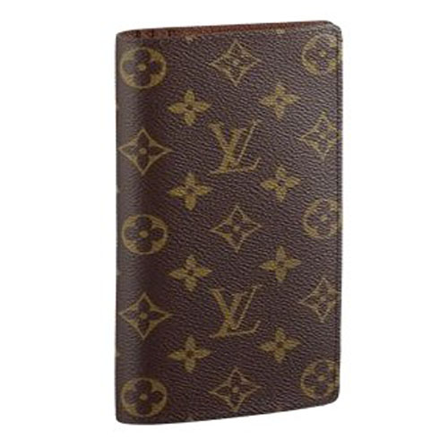 Louis Vuitton Tela Monogram Portafoglio Brazza Borse M66540 Uomo