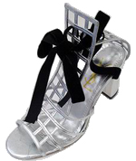 YSL Cage 110 Boot Anthracite sliver