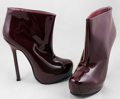 YSL Tribute brown Too Boot coffee