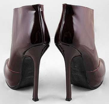 YSL Tribute brown Too Boot coffee