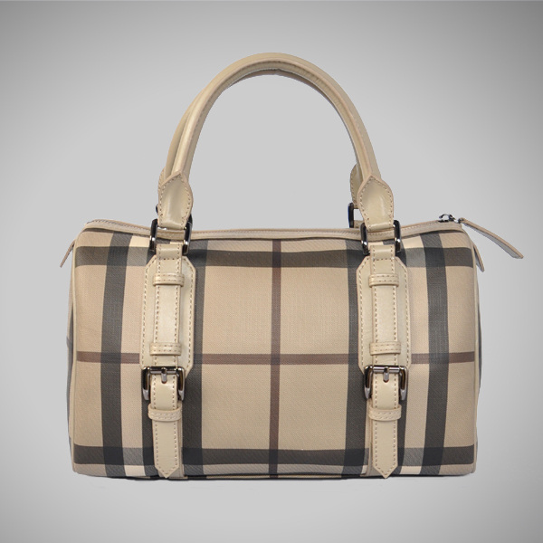 Burberry affumicato Controllare Bowling Borsa 10000011618