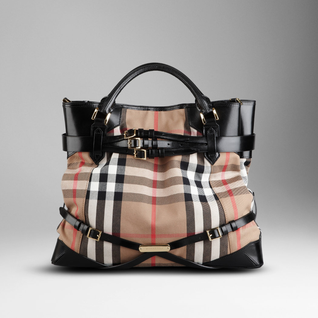 Burberry Grande Briglia casa Controllare Tote Borsa 37638481