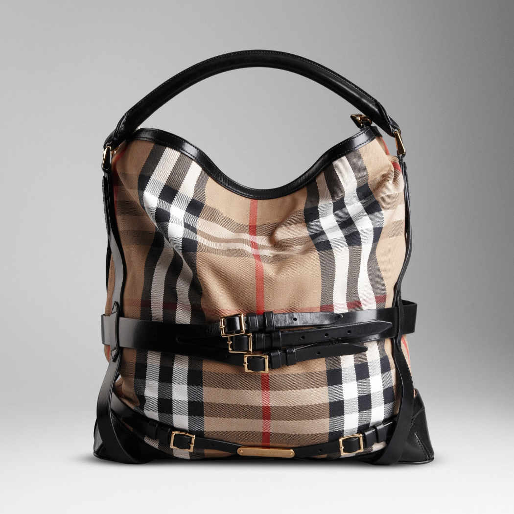 Burberry Media Casa Arrivo Canvas Tote Borsa 37757471