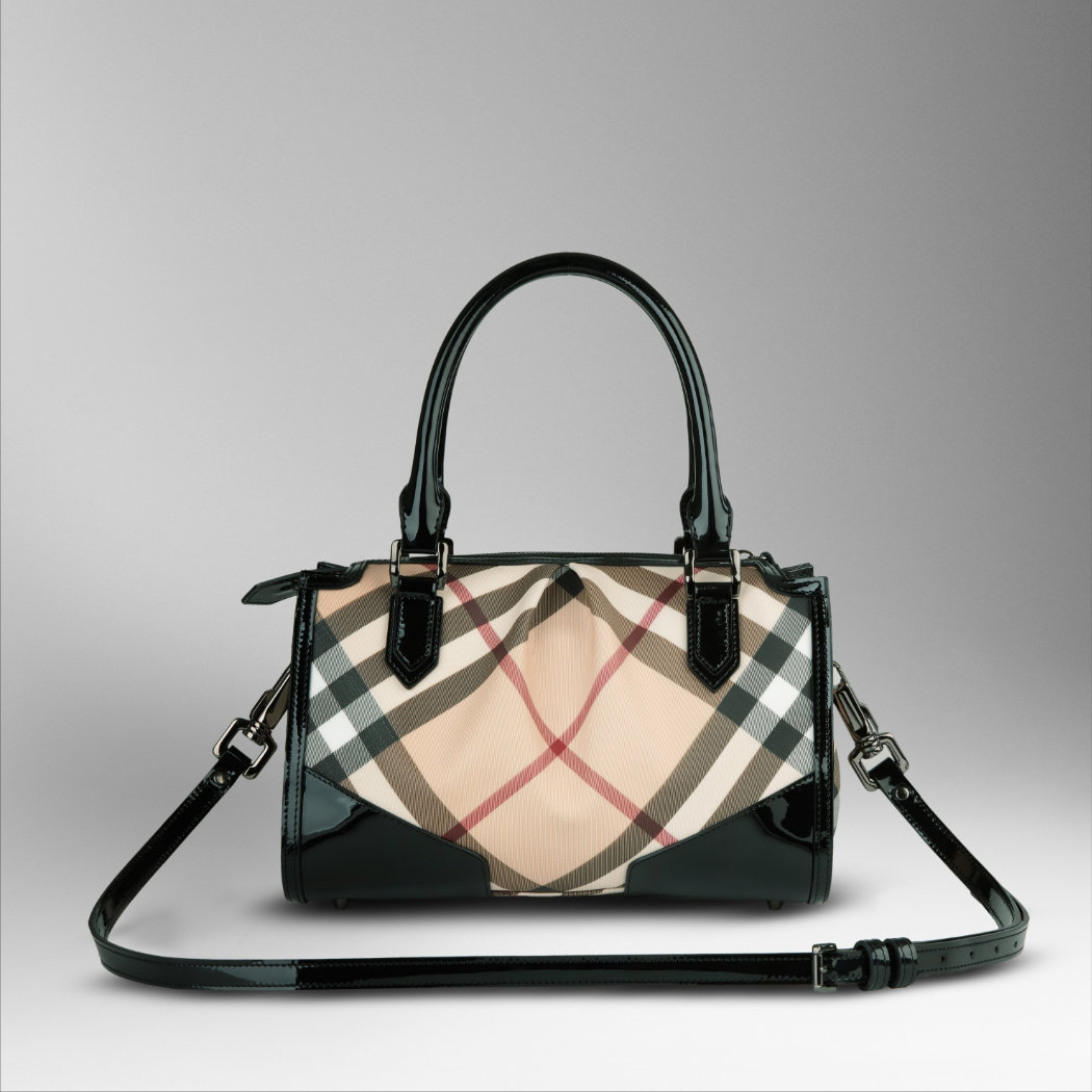 Burberry Piccolo Nova Check Bowling Borsa 36902761